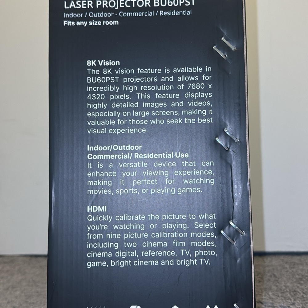 ProBeam Laser Projector BU60PST - Picture 3 of 3